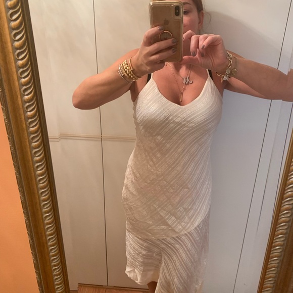 Cami NYC Asymmetrical Silk Dress - Picture 4 of 10